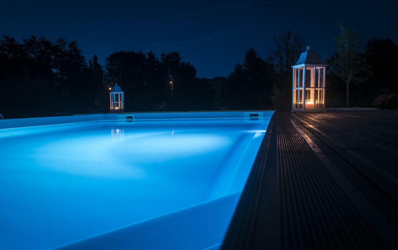 Bed and Breakfast Au Pied Du Lariat Léoville Exteriér fotografie